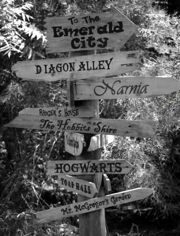 Fantasy World Signpost
